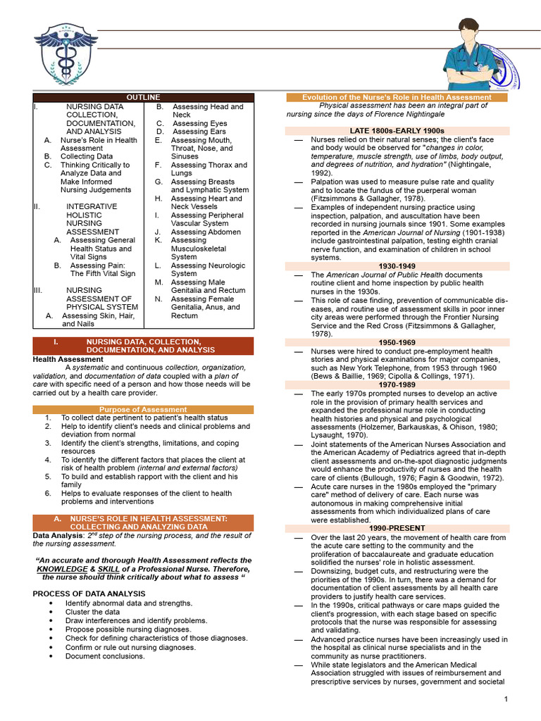 Health Assessment | PDF | Edema | Physical Examination