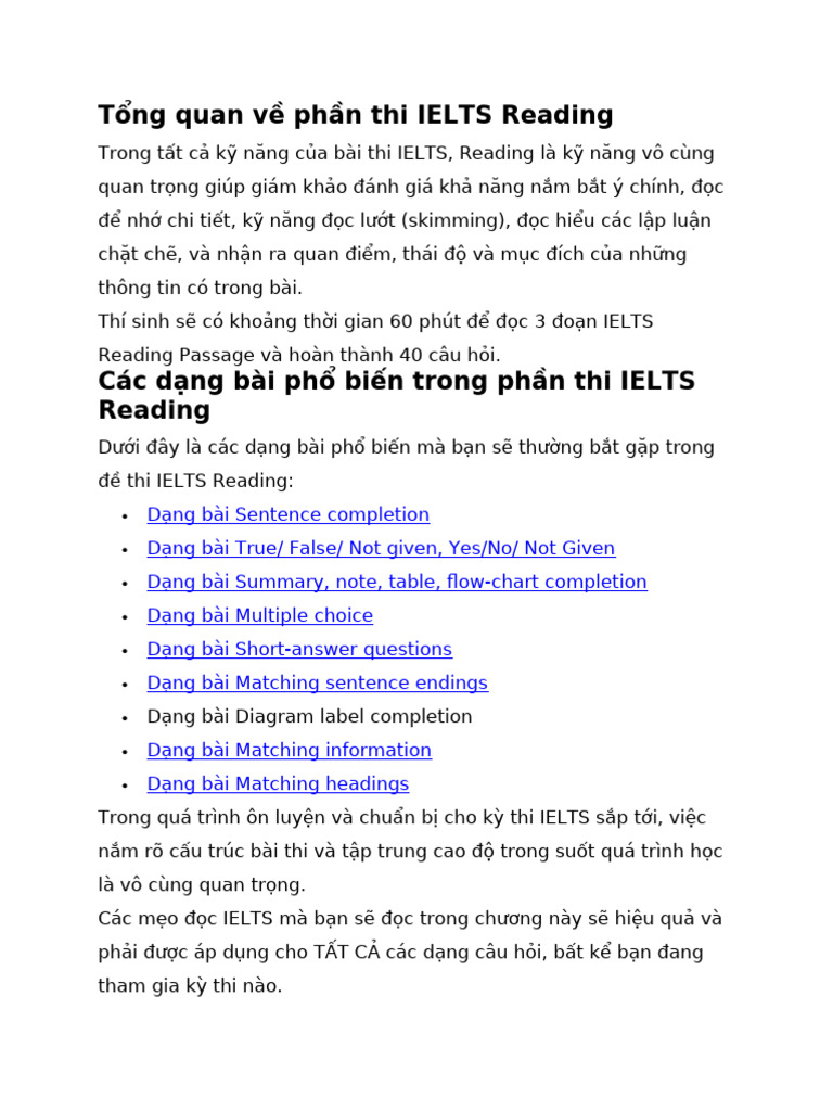 Tips Reading | PDF