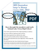 LOHS Snowshoe Romp 'n Stomp 2012