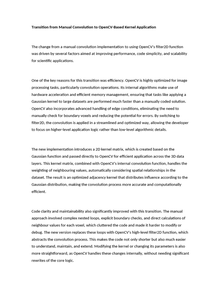 Kernel Adjacency | PDF