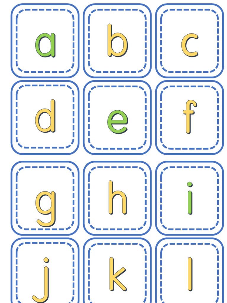 Lowercase A - Z | PDF