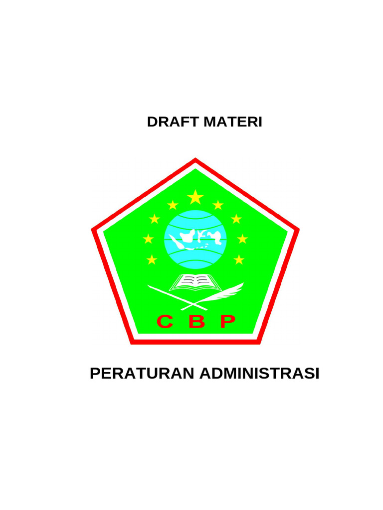 Materi Cbp Administrasi Ok Pdf