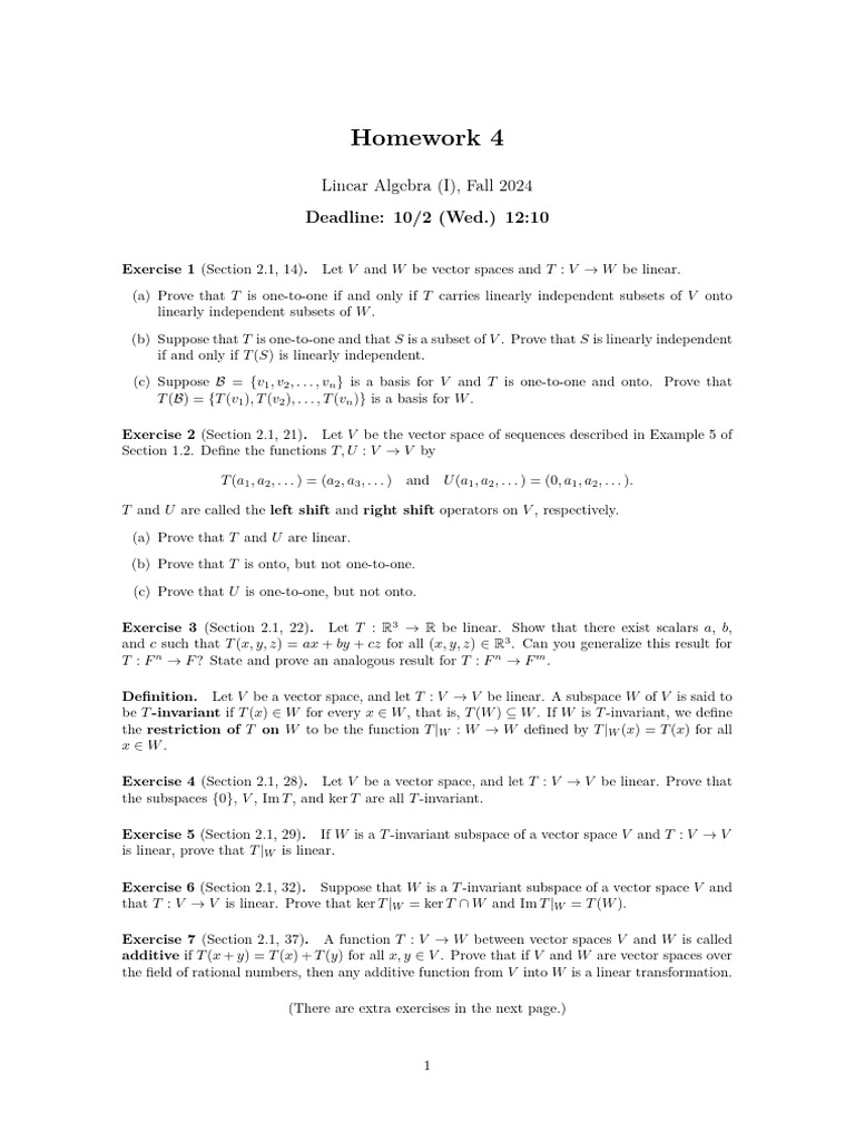 Homework 4 | PDF