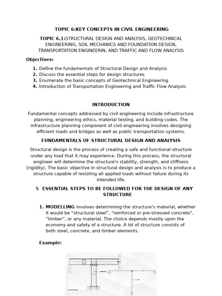 Key Concepts in Civil Engineering | PDF | Transport | Science & Mathematics
