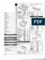 Justy 87-94 Parts List