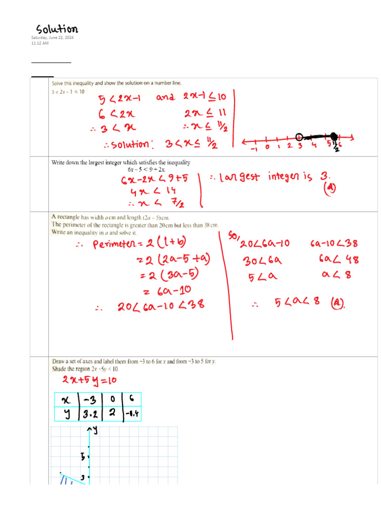 Maths D P1 Solution | PDF