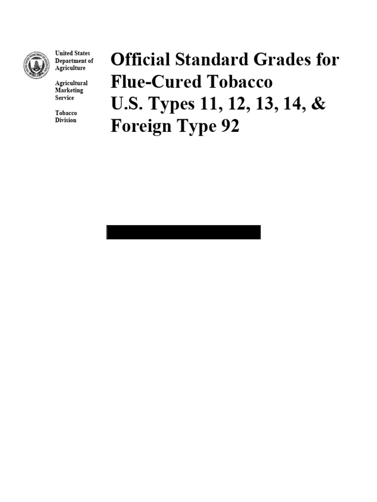 tobacco grading system PDF] Automated Using Image Processing Techniques and a Convolutional Neural Network 4: Sorting & Grading Tobacco