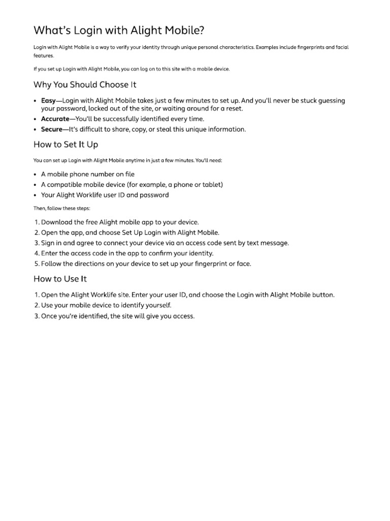 Alight Mobile | PDF