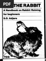 A Handbook On Rabbit Raising For Beginners 1984