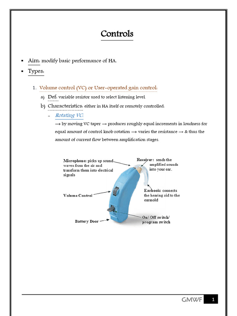 Controls | PDF