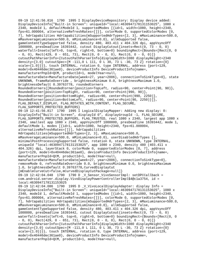 Log | PDF