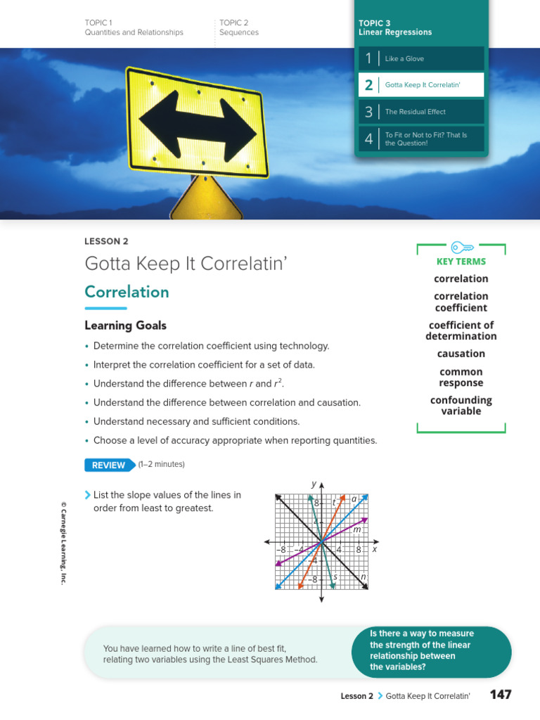 Gotta Keep It Correlatin': Correlation | PDF