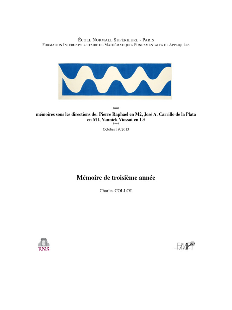Memoire 3a Collot Charles | PDF