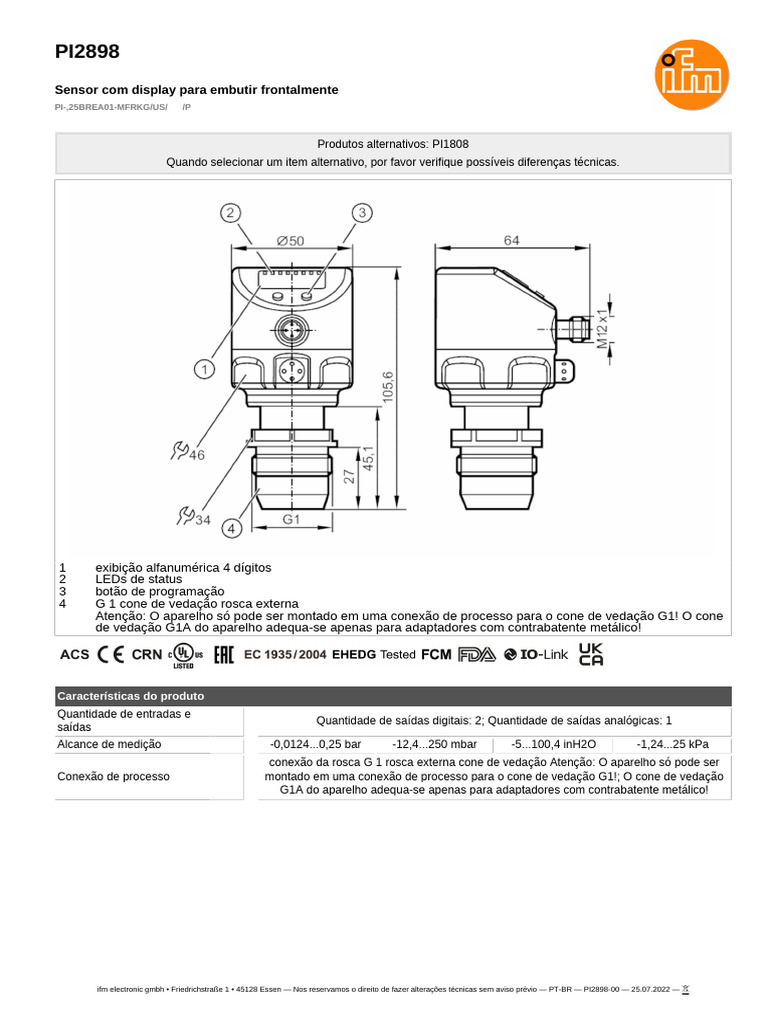 Pi2898 00 - PT BR | PDF