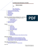 Strength Of Materials & Mechanics of Solids