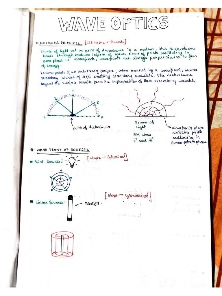 Interference Shreya's Notes PDF | PDF
