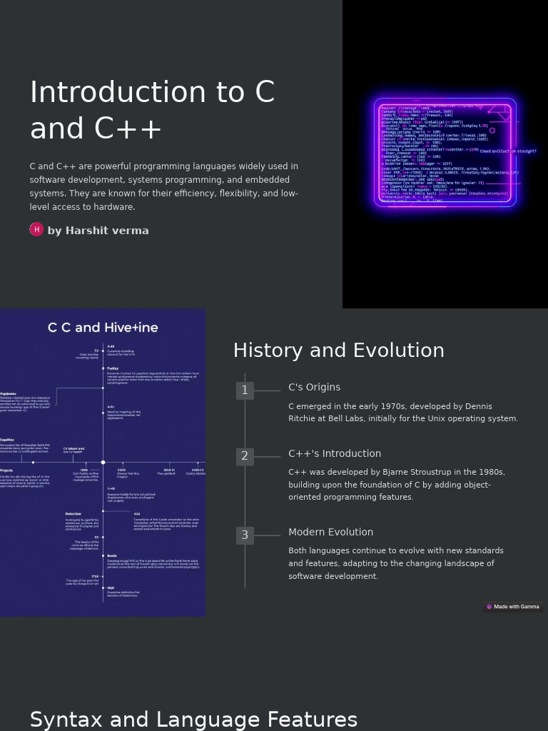 Introduction To C and C | PDF