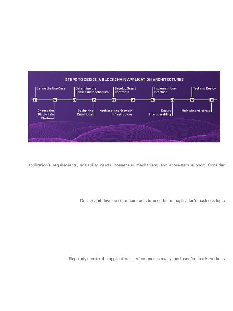 Designing Blockchain Application Architecture | PDF | Computer Network ...