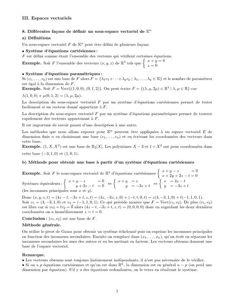 Cours6bis SMPE | PDF