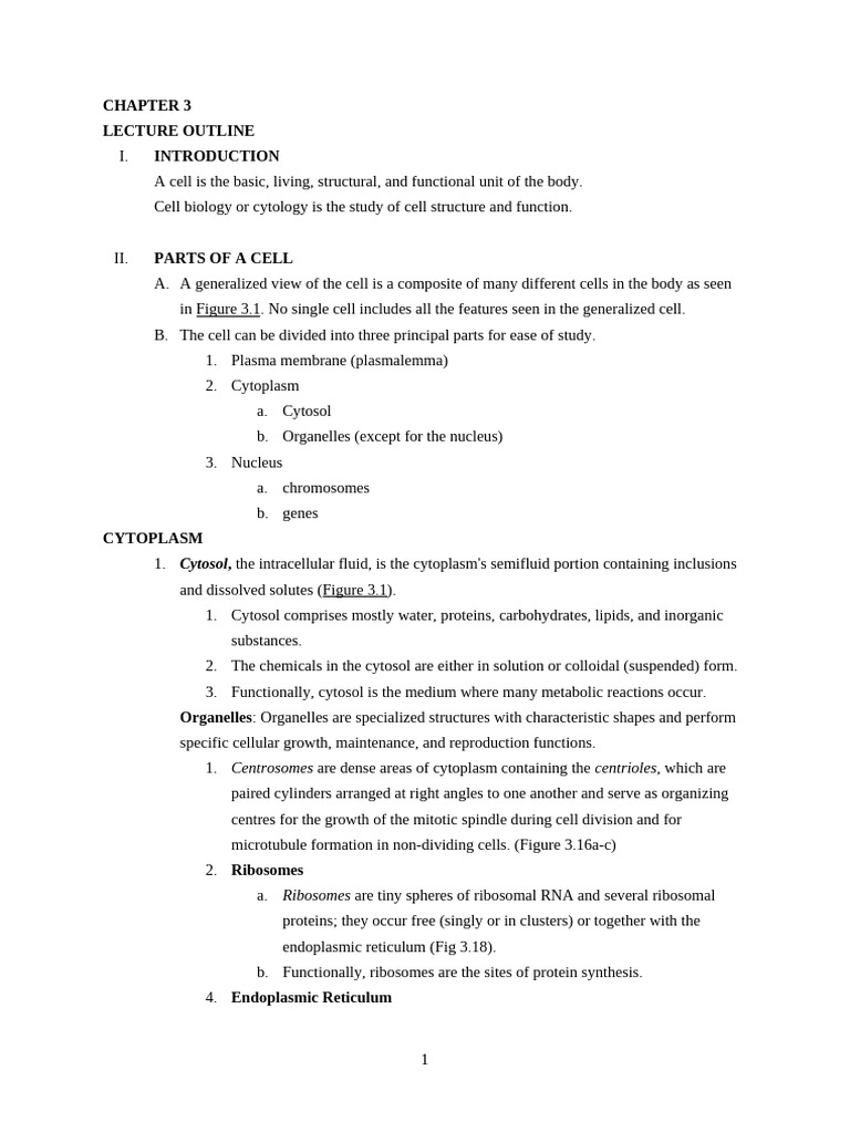 EUKARYOTIC CELL STRUCTURE AND FUNCTION PDF NOTES visual data 7