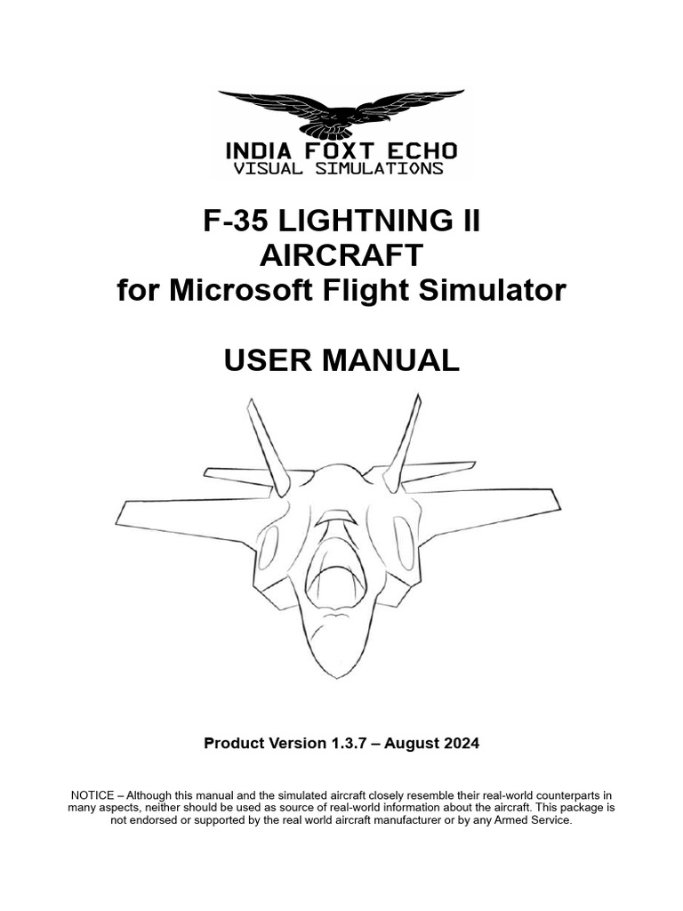F35 Manual | PDF
