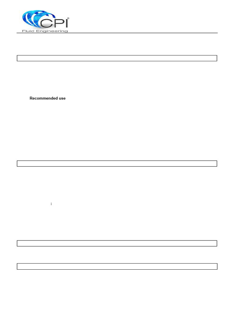SDS Trane Oil00335 | PDF