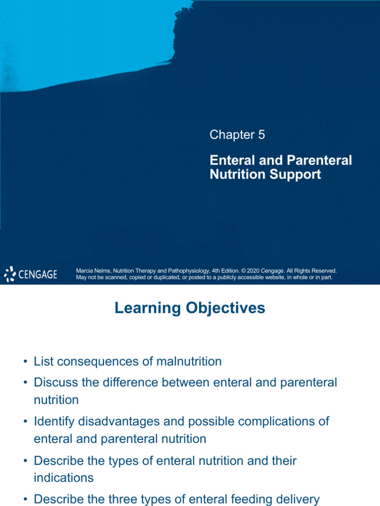 Enteral Nutrition | PDF