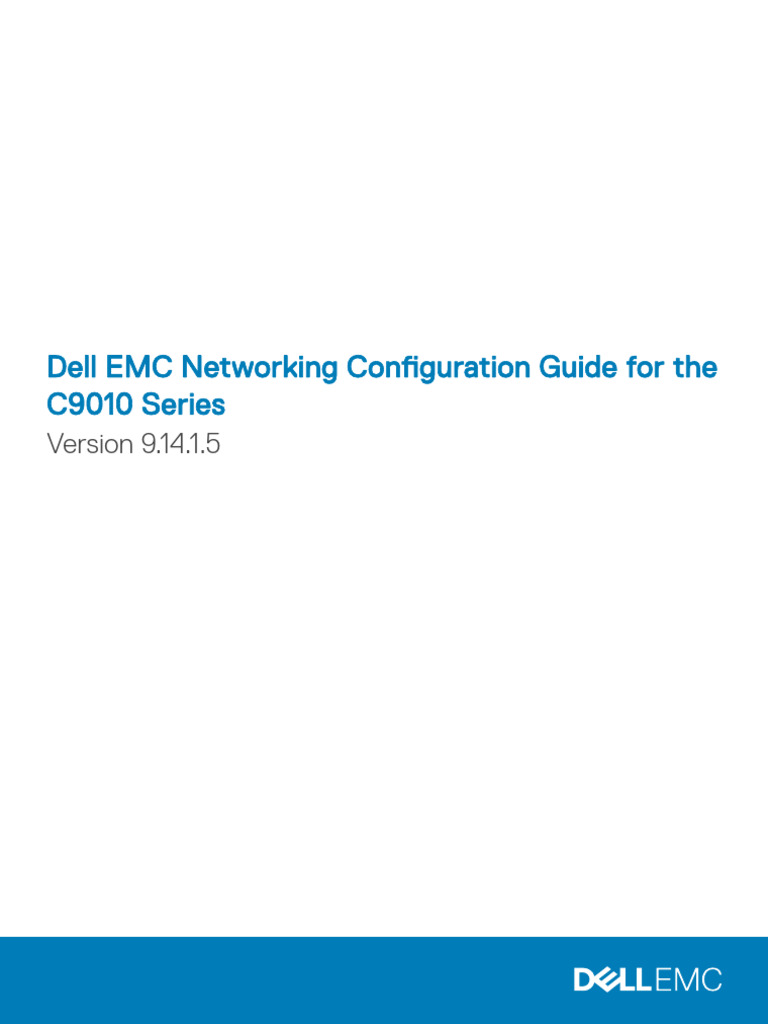Networking c9010 Concept Guide2 en Us | PDF
