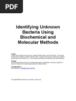 Identifying Unknown Bacteria Using