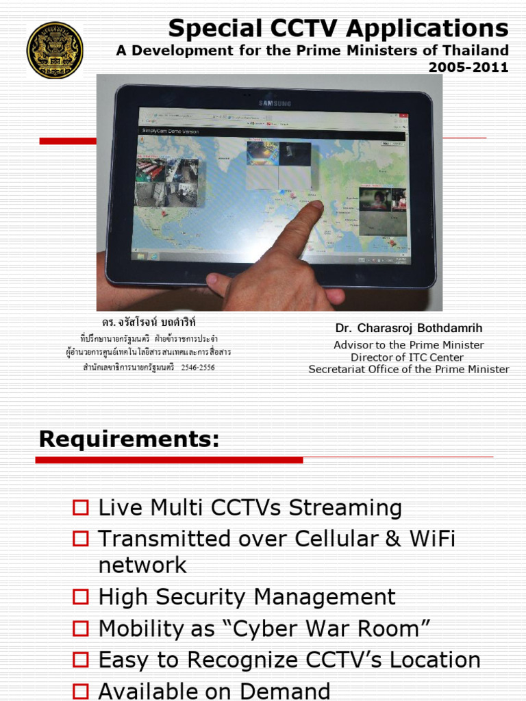 Thai Goverment CCTV Development Project. | PDF | Closed Circuit ...