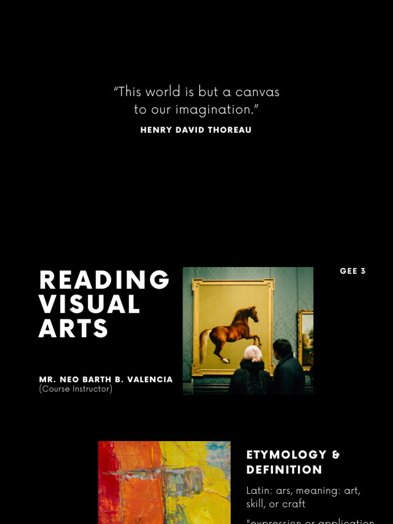 Understanding Visual Arts and Their Forms | PDF | The Arts | Paintings