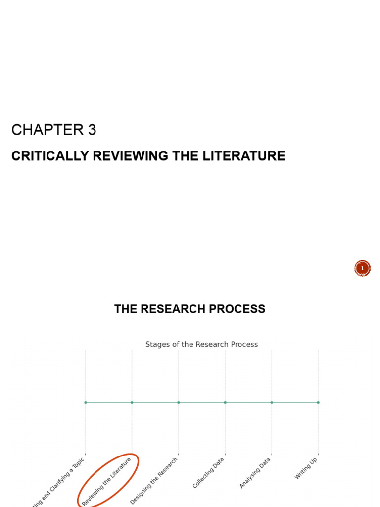 RMB301 Chapter 3 Critically Reviewing The Literature | PDF ...