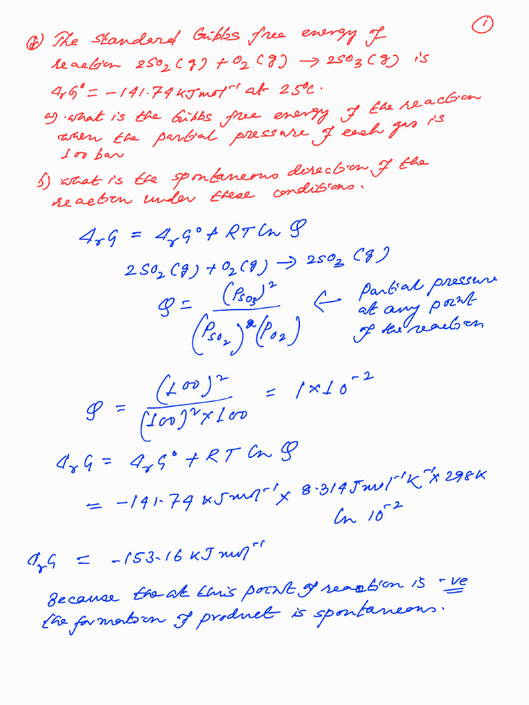 Chemical Equilibrium - Solved | PDF