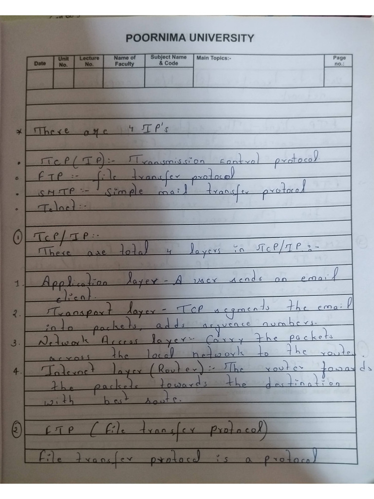 Iwt Notes | PDF