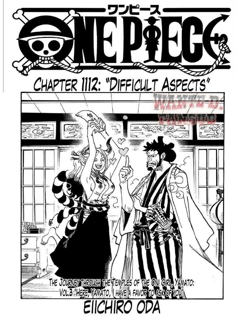 One Piece Chapter 1112 PDF