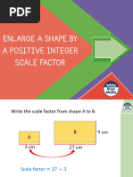 Math Enlargement Practice | PDF | Shape | Area