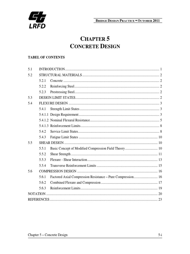 Caltrans Concrete Bridge Design Guide | PDF | Prestressed Concrete ...