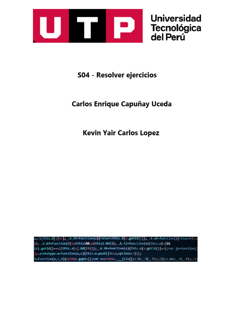 Algoritmos Ejercicios Semana 4 | PDF | Programa de computadora ...