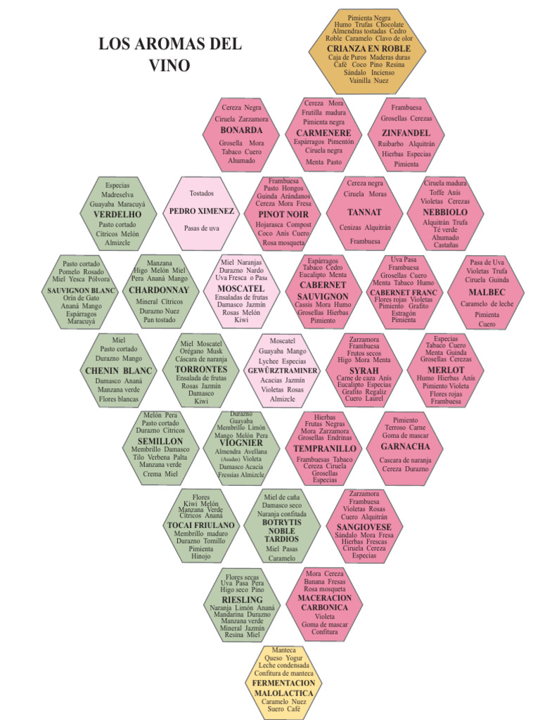 Aromas Del Vino | PDF