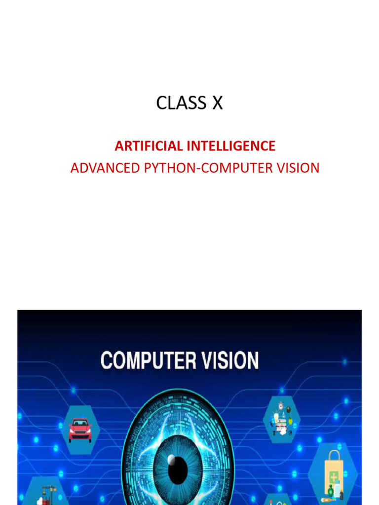 Class 10 Notes Ai Computer Vision | PDF