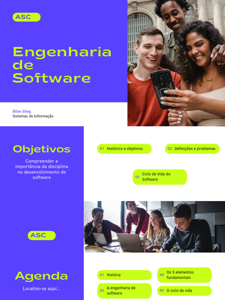 História e Princípios da Engenharia de Software | PDF | Testes de ...