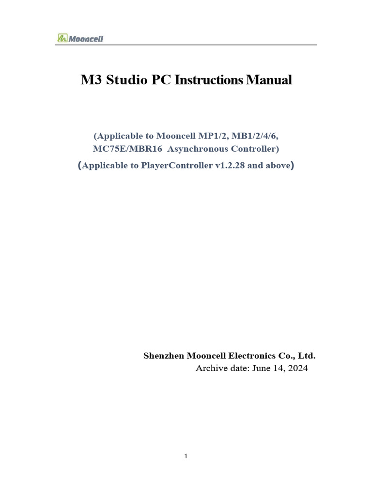 M3 Studio PC Instructions Manual | PDF