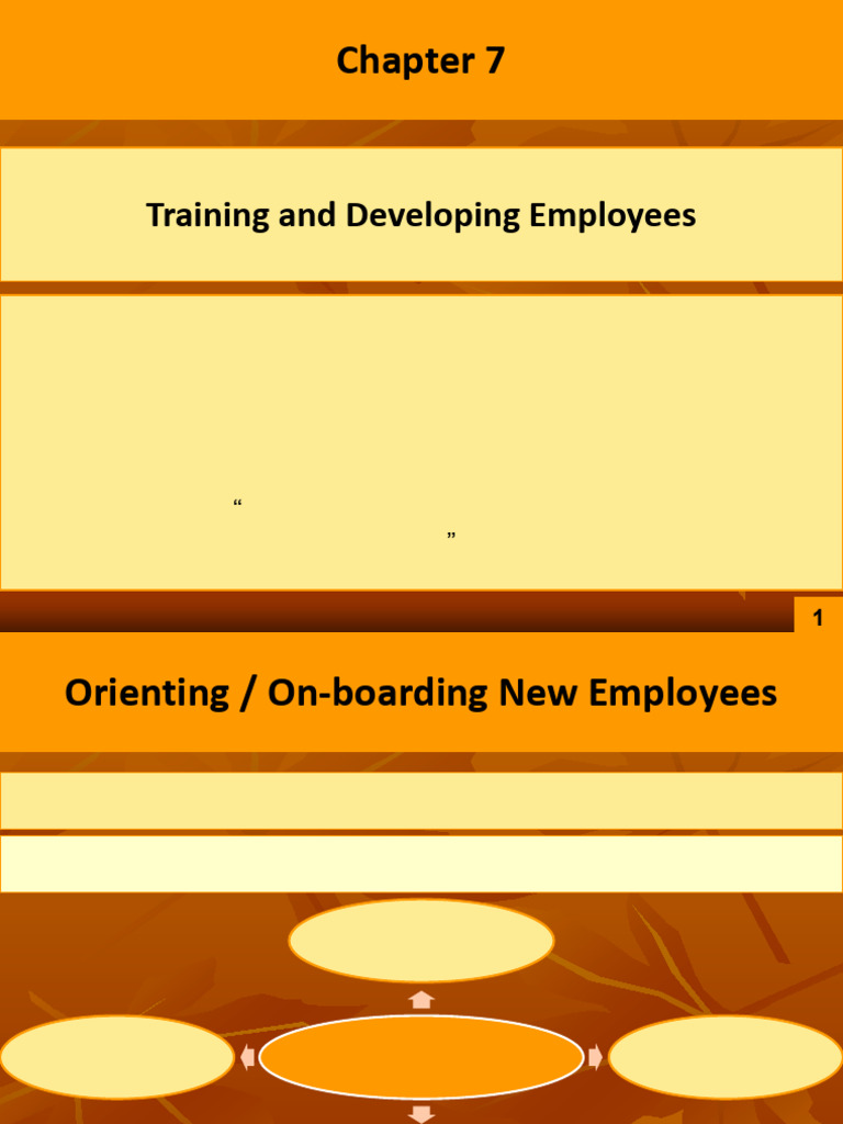 Employee Training and Development Guide | PDF | Employment ...