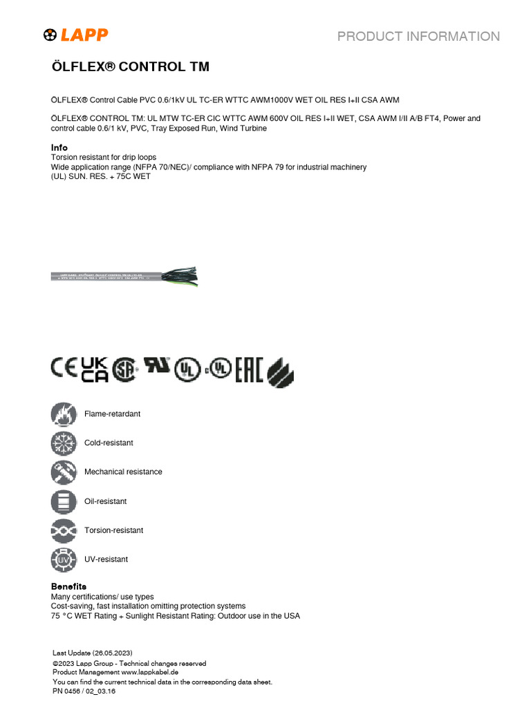 Lapp Pro115891engb | PDF