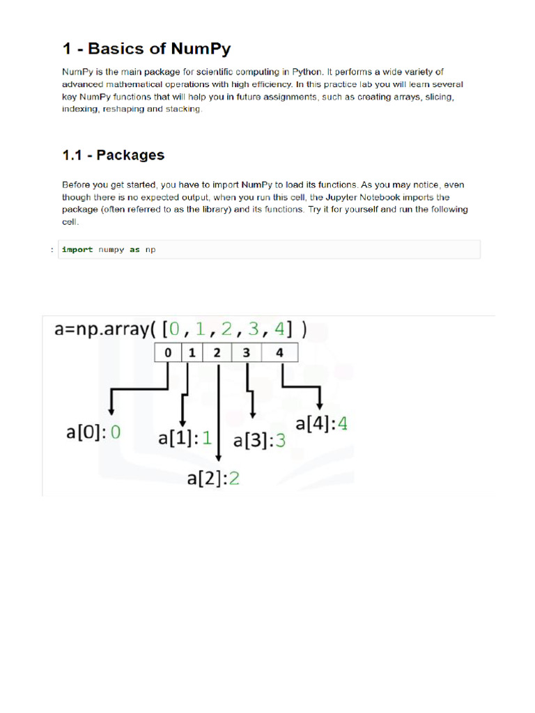 Numpy | PDF
