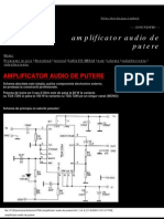 Amplificator Audio de Putere