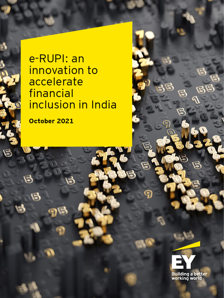 e-RUPI: Boosting Financial Inclusion in India | PDF | Banking ...