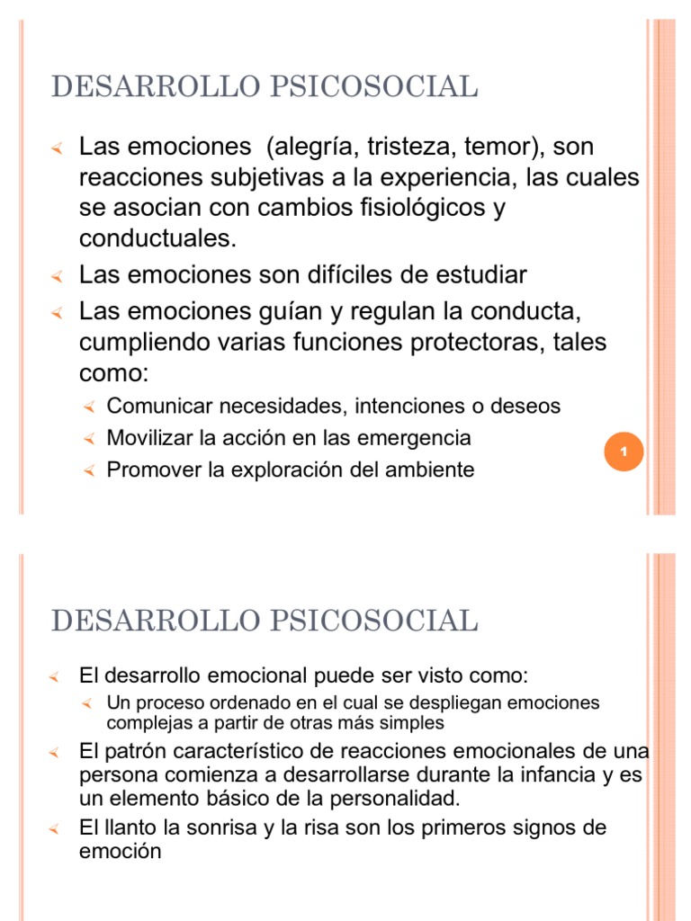 Clase 3 Desarrollo Psicosocial Los 0 - 3 Años | PDF | Teoría de apego ...