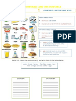 Countable and Uncountable Nouns