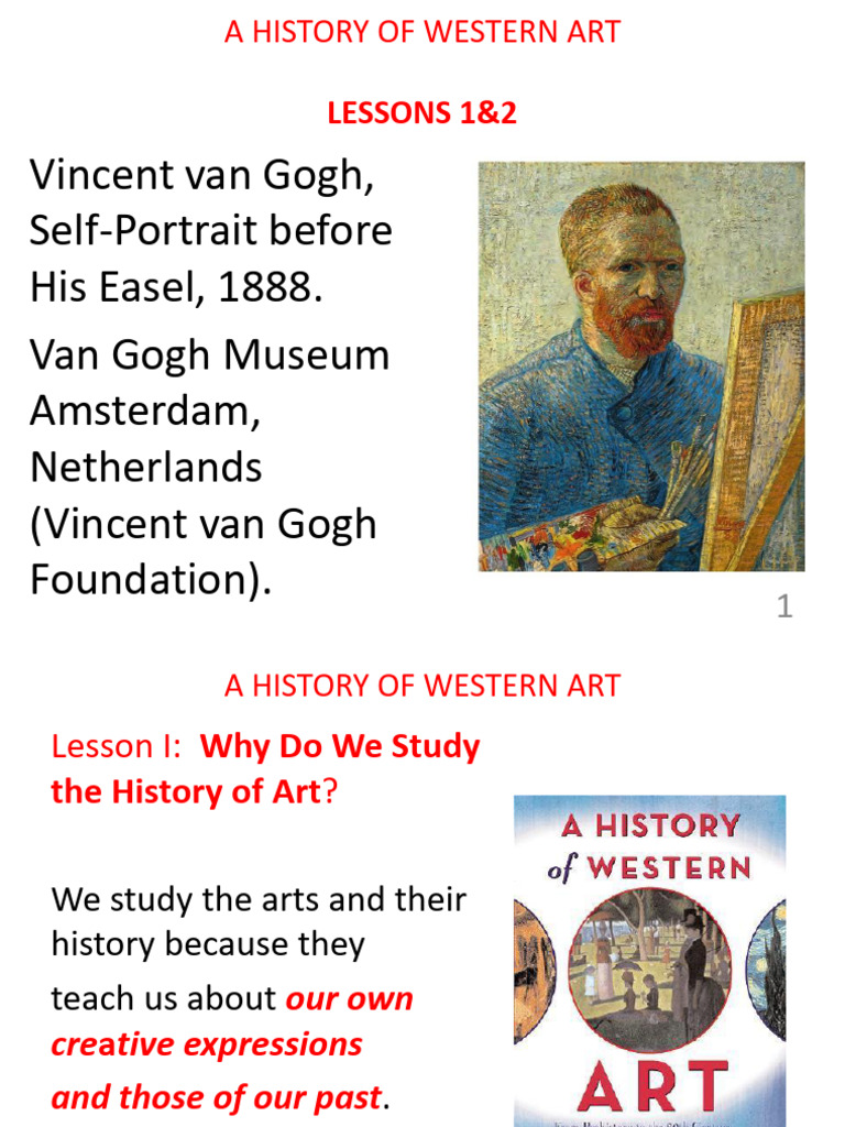 Session 1. Lessons 1&2 Language, Value of Art | PDF